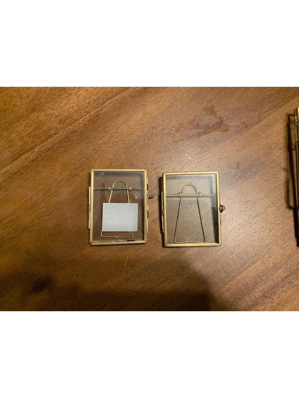 Gold Floating Frames